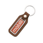 Διαφημιστικά Μπρελόκ Δερμάτινα Με Σμάλτο BAX898